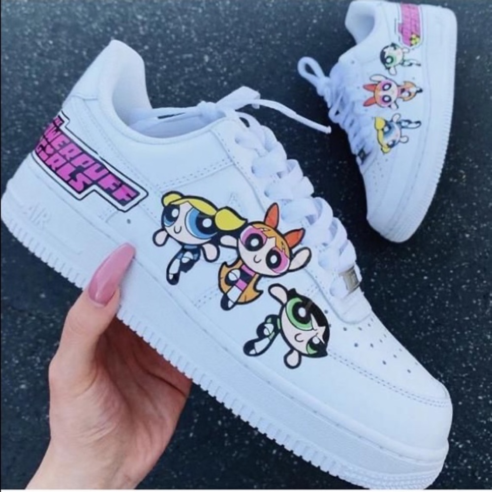 Air Force 1 Custom POWERPUFF GIRLS